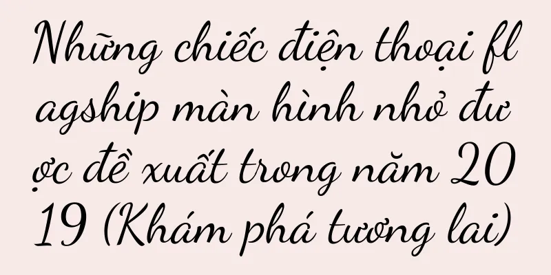Những chiếc điện thoại flagship màn hình nhỏ được đề xuất trong năm 2019 (Khám phá tương lai)