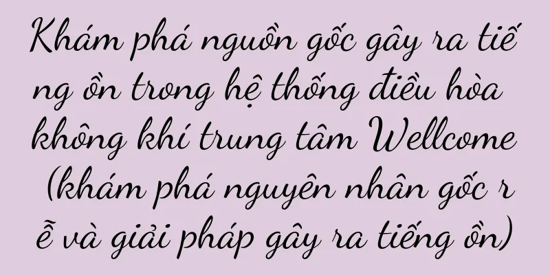 Khám phá nguồn gốc gây ra tiếng ồn trong hệ thống điều hòa không khí trung tâm Wellcome (khám phá nguyên nhân gốc rễ và giải pháp gây ra tiếng ồn)
