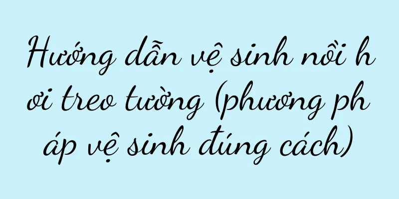 Hướng dẫn vệ sinh nồi hơi treo tường (phương pháp vệ sinh đúng cách)