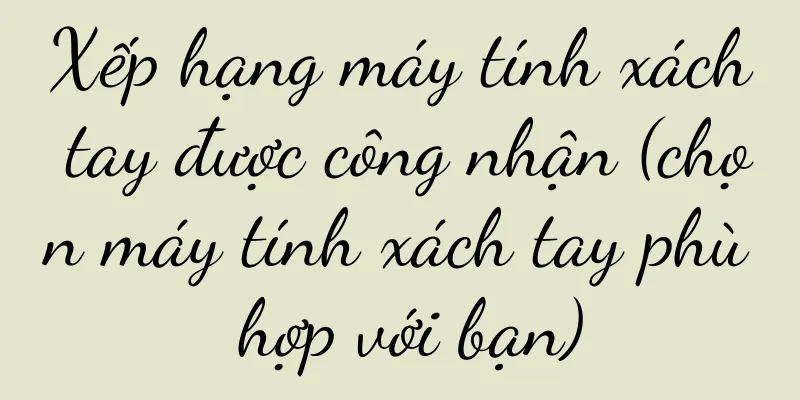 Xếp hạng máy tính xách tay được công nhận (chọn máy tính xách tay phù hợp với bạn)