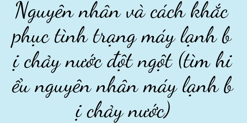 Nguyên nhân và cách khắc phục tình trạng máy lạnh bị chảy nước đột ngột (tìm hiểu nguyên nhân máy lạnh bị chảy nước)