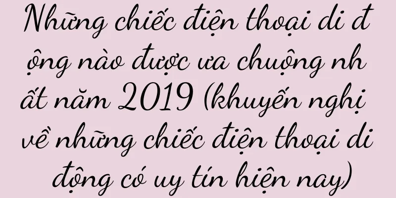 Những chiếc điện thoại di động nào được ưa chuộng nhất năm 2019 (khuyến nghị về những chiếc điện thoại di động có uy tín hiện nay)