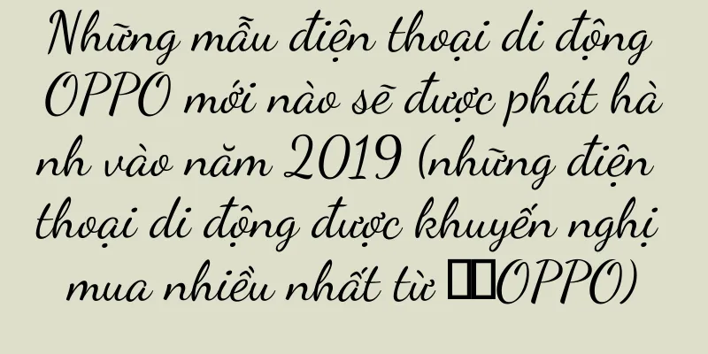 Những mẫu điện thoại di động OPPO mới nào sẽ được phát hành vào năm 2019 (những điện thoại di động được khuyến nghị mua nhiều nhất từ ​​OPPO)