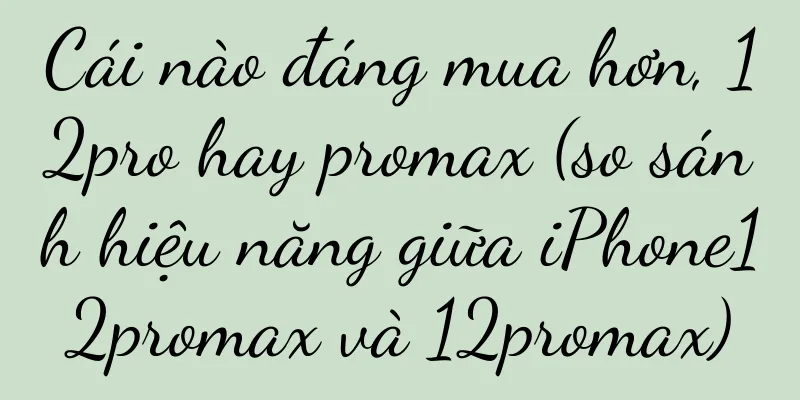 Cái nào đáng mua hơn, 12pro hay promax (so sánh hiệu năng giữa iPhone12promax và 12promax)