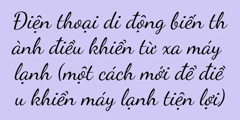 Điện thoại di động biến thành điều khiển từ xa máy lạnh (một cách mới để điều khiển máy lạnh tiện lợi)