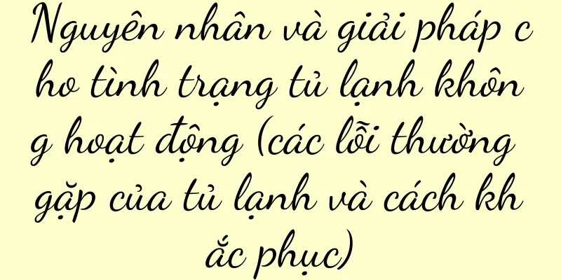 Nguyên nhân và giải pháp cho tình trạng tủ lạnh không hoạt động (các lỗi thường gặp của tủ lạnh và cách khắc phục)