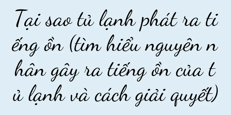 Tại sao tủ lạnh phát ra tiếng ồn (tìm hiểu nguyên nhân gây ra tiếng ồn của tủ lạnh và cách giải quyết)