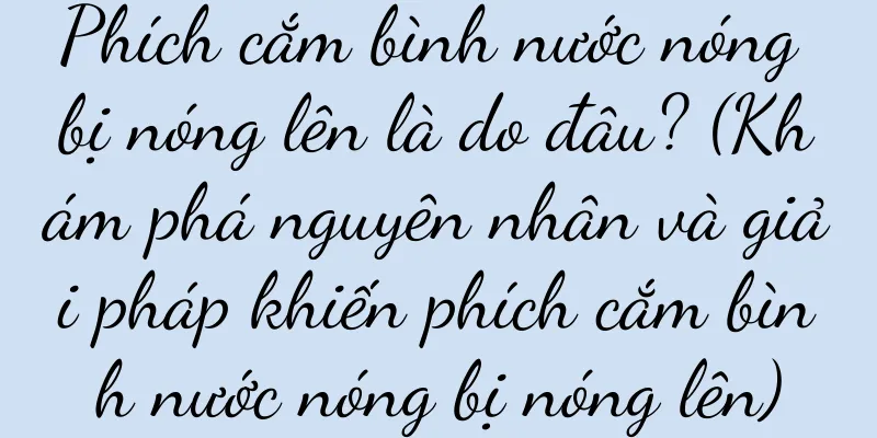 Phích cắm bình nước nóng bị nóng lên là do đâu? (Khám phá nguyên nhân và giải pháp khiến phích cắm bình nước nóng bị nóng lên)