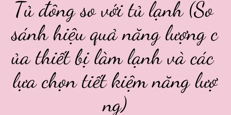 Tủ đông so với tủ lạnh (So sánh hiệu quả năng lượng của thiết bị làm lạnh và các lựa chọn tiết kiệm năng lượng)