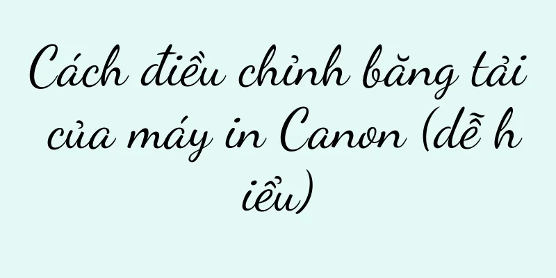 Cách điều chỉnh băng tải của máy in Canon (dễ hiểu)