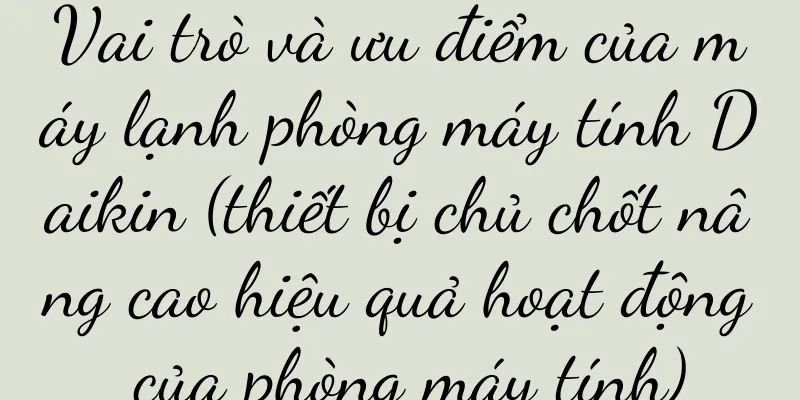 Vai trò và ưu điểm của máy lạnh phòng máy tính Daikin (thiết bị chủ chốt nâng cao hiệu quả hoạt động của phòng máy tính)