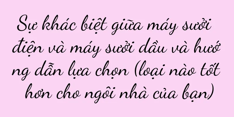 Sự khác biệt giữa máy sưởi điện và máy sưởi dầu và hướng dẫn lựa chọn (loại nào tốt hơn cho ngôi nhà của bạn)
