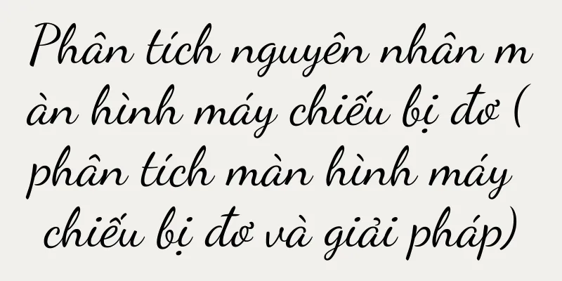Phân tích nguyên nhân màn hình máy chiếu bị đơ (phân tích màn hình máy chiếu bị đơ và giải pháp)