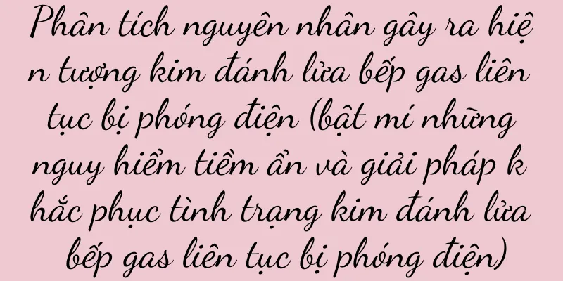 Phân tích nguyên nhân gây ra hiện tượng kim đánh lửa bếp gas liên tục bị phóng điện (bật mí những nguy hiểm tiềm ẩn và giải pháp khắc phục tình trạng kim đánh lửa bếp gas liên tục bị phóng điện)
