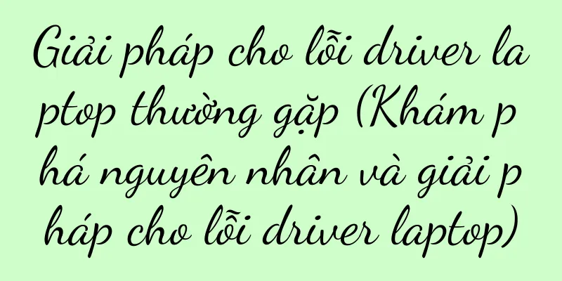 Giải pháp cho lỗi driver laptop thường gặp (Khám phá nguyên nhân và giải pháp cho lỗi driver laptop)