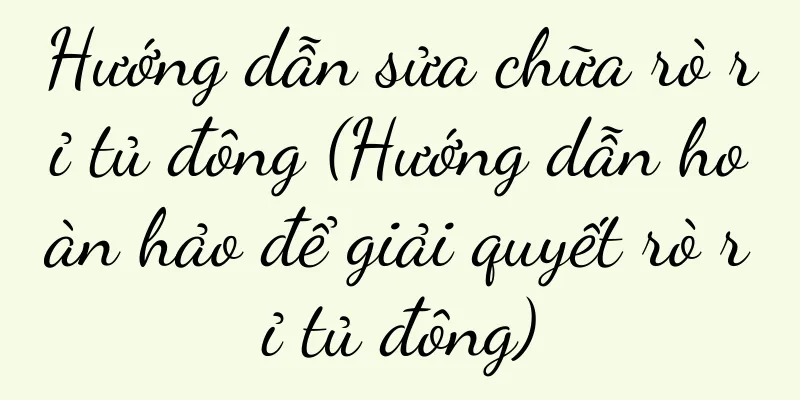 Hướng dẫn sửa chữa rò rỉ tủ đông (Hướng dẫn hoàn hảo để giải quyết rò rỉ tủ đông)