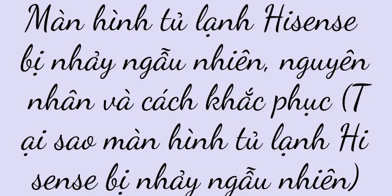 Màn hình tủ lạnh Hisense bị nhảy ngẫu nhiên, nguyên nhân và cách khắc phục (Tại sao màn hình tủ lạnh Hisense bị nhảy ngẫu nhiên)
