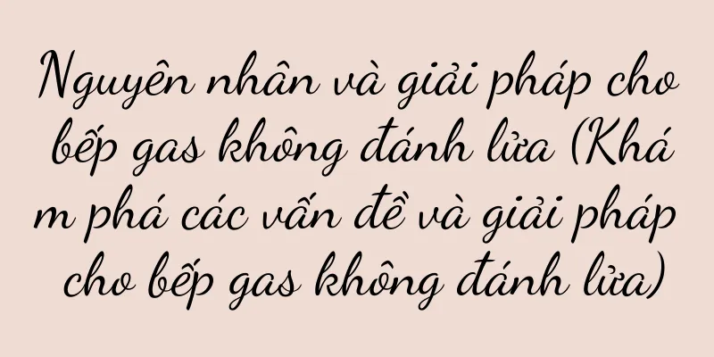 Nguyên nhân và giải pháp cho bếp gas không đánh lửa (Khám phá các vấn đề và giải pháp cho bếp gas không đánh lửa)