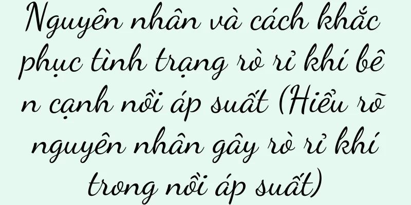 Nguyên nhân và cách khắc phục tình trạng rò rỉ khí bên cạnh nồi áp suất (Hiểu rõ nguyên nhân gây rò rỉ khí trong nồi áp suất)