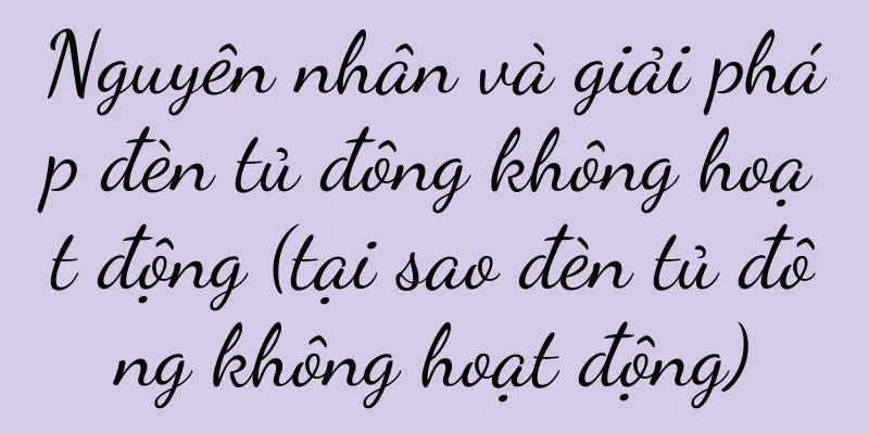 Nguyên nhân và giải pháp đèn tủ đông không hoạt động (tại sao đèn tủ đông không hoạt động)
