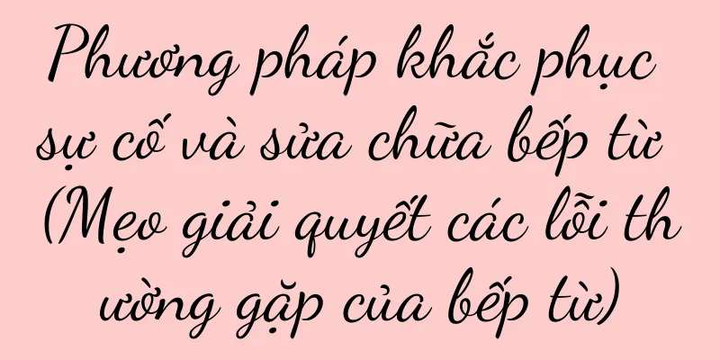 Phương pháp khắc phục sự cố và sửa chữa bếp từ (Mẹo giải quyết các lỗi thường gặp của bếp từ)