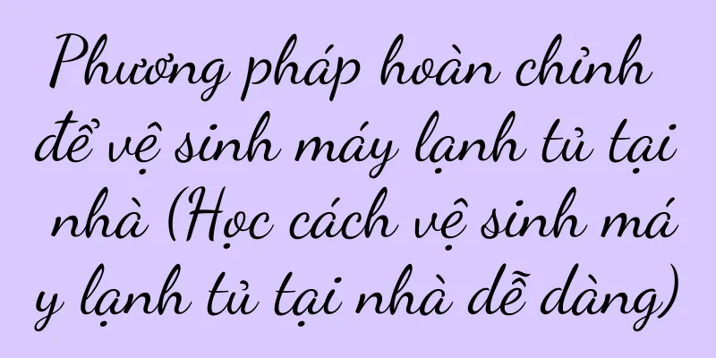 Phương pháp hoàn chỉnh để vệ sinh máy lạnh tủ tại nhà (Học cách vệ sinh máy lạnh tủ tại nhà dễ dàng)