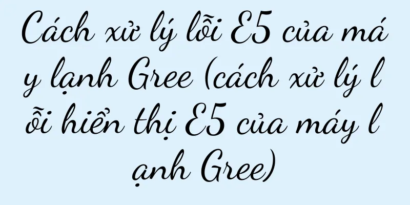Cách xử lý lỗi E5 của máy lạnh Gree (cách xử lý lỗi hiển thị E5 của máy lạnh Gree)