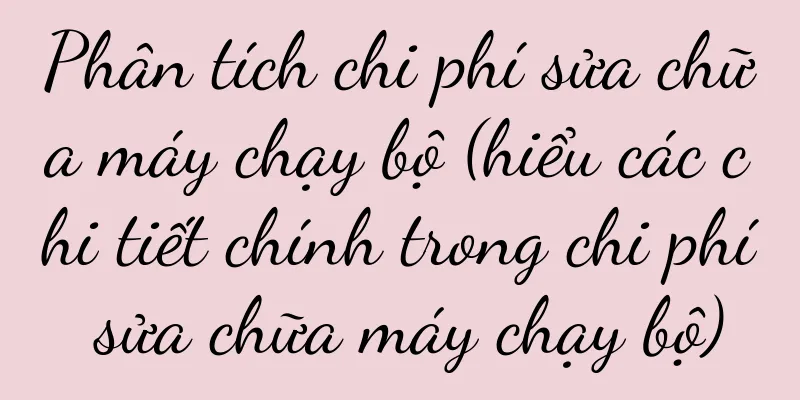 Phân tích chi phí sửa chữa máy chạy bộ (hiểu các chi tiết chính trong chi phí sửa chữa máy chạy bộ)