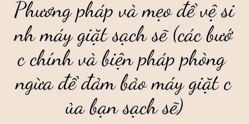 Phương pháp và mẹo để vệ sinh máy giặt sạch sẽ (các bước chính và biện pháp phòng ngừa để đảm bảo máy giặt của bạn sạch sẽ)
