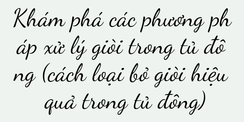 Khám phá các phương pháp xử lý giòi trong tủ đông (cách loại bỏ giòi hiệu quả trong tủ đông)