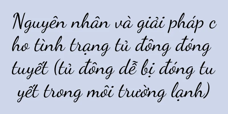 Nguyên nhân và giải pháp cho tình trạng tủ đông đóng tuyết (tủ đông dễ bị đóng tuyết trong môi trường lạnh)