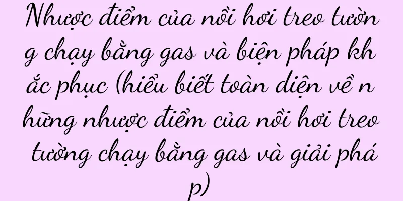 Nhược điểm của nồi hơi treo tường chạy bằng gas và biện pháp khắc phục (hiểu biết toàn diện về những nhược điểm của nồi hơi treo tường chạy bằng gas và giải pháp)