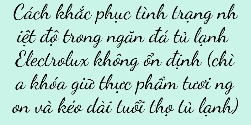 Cách khắc phục tình trạng nhiệt độ trong ngăn đá tủ lạnh Electrolux không ổn định (chìa khóa giữ thực phẩm tươi ngon và kéo dài tuổi thọ tủ lạnh)
