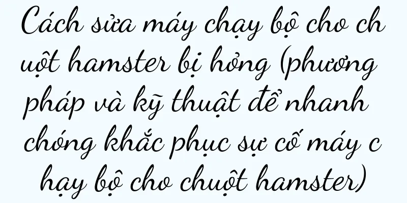 Cách sửa máy chạy bộ cho chuột hamster bị hỏng (phương pháp và kỹ thuật để nhanh chóng khắc phục sự cố máy chạy bộ cho chuột hamster)