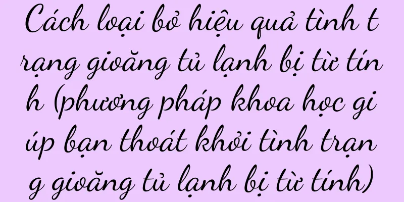 Cách loại bỏ hiệu quả tình trạng gioăng tủ lạnh bị từ tính (phương pháp khoa học giúp bạn thoát khỏi tình trạng gioăng tủ lạnh bị từ tính)