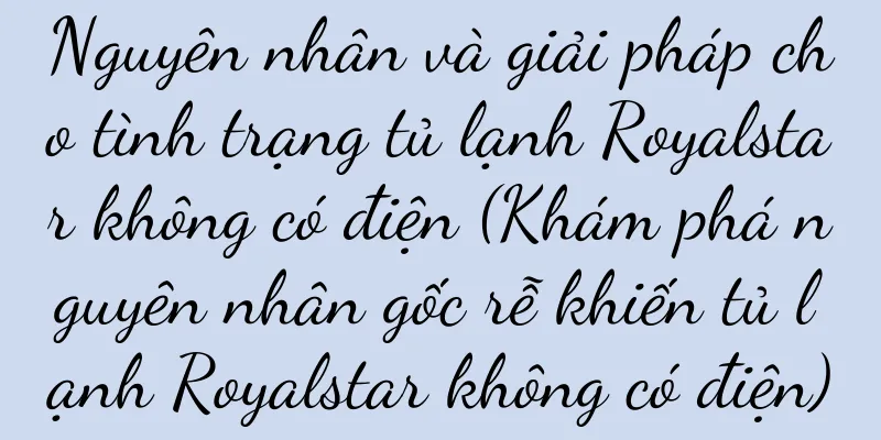 Nguyên nhân và giải pháp cho tình trạng tủ lạnh Royalstar không có điện (Khám phá nguyên nhân gốc rễ khiến tủ lạnh Royalstar không có điện)