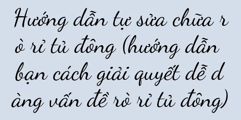 Hướng dẫn tự sửa chữa rò rỉ tủ đông (hướng dẫn bạn cách giải quyết dễ dàng vấn đề rò rỉ tủ đông)