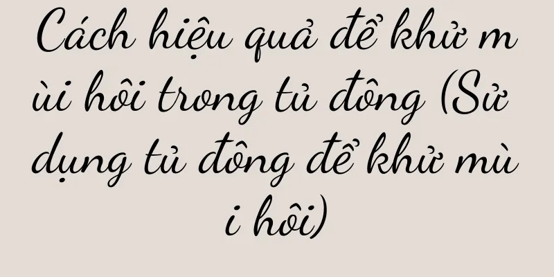 Cách hiệu quả để khử mùi hôi trong tủ đông (Sử dụng tủ đông để khử mùi hôi)