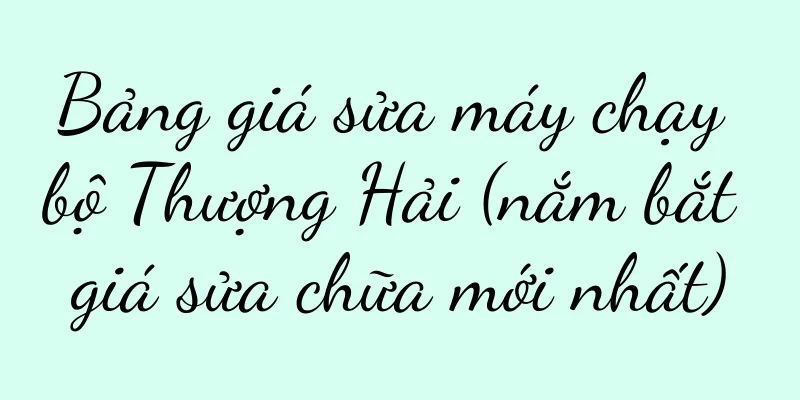 Bảng giá sửa máy chạy bộ Thượng Hải (nắm bắt giá sửa chữa mới nhất)