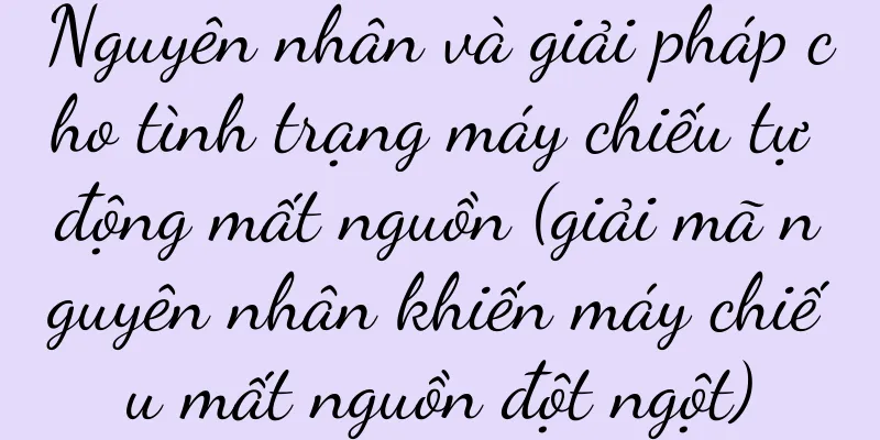 Nguyên nhân và giải pháp cho tình trạng máy chiếu tự động mất nguồn (giải mã nguyên nhân khiến máy chiếu mất nguồn đột ngột)
