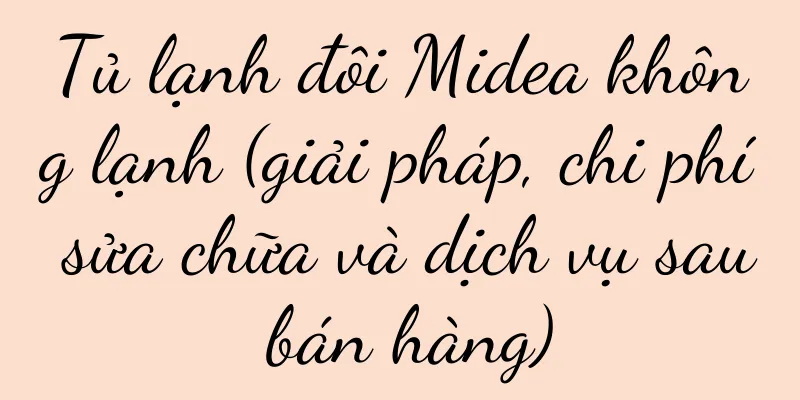 Tủ lạnh đôi Midea không lạnh (giải pháp, chi phí sửa chữa và dịch vụ sau bán hàng)