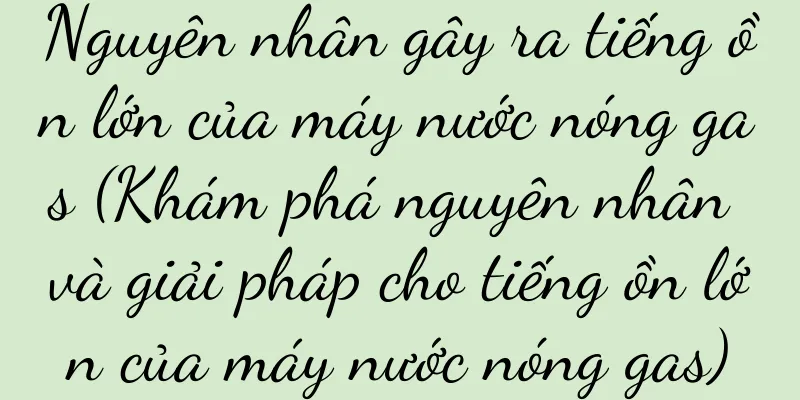 Nguyên nhân gây ra tiếng ồn lớn của máy nước nóng gas (Khám phá nguyên nhân và giải pháp cho tiếng ồn lớn của máy nước nóng gas)
