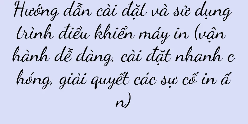 Hướng dẫn cài đặt và sử dụng trình điều khiển máy in (vận hành dễ dàng, cài đặt nhanh chóng, giải quyết các sự cố in ấn)
