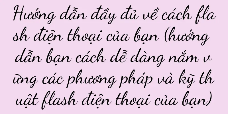 Hướng dẫn đầy đủ về cách flash điện thoại của bạn (hướng dẫn bạn cách dễ dàng nắm vững các phương pháp và kỹ thuật flash điện thoại của bạn)