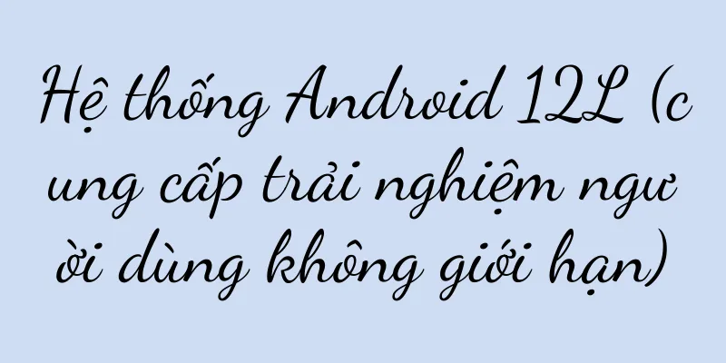 Hệ thống Android 12L (cung cấp trải nghiệm người dùng không giới hạn)