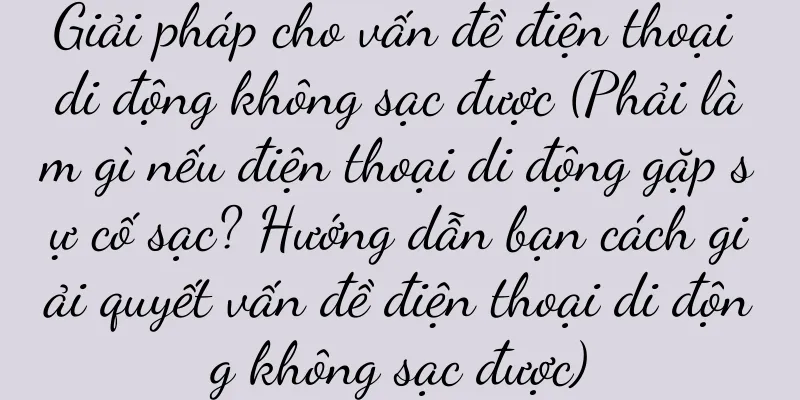 Giải pháp cho vấn đề điện thoại di động không sạc được (Phải làm gì nếu điện thoại di động gặp sự cố sạc? Hướng dẫn bạn cách giải quyết vấn đề điện thoại di động không sạc được)