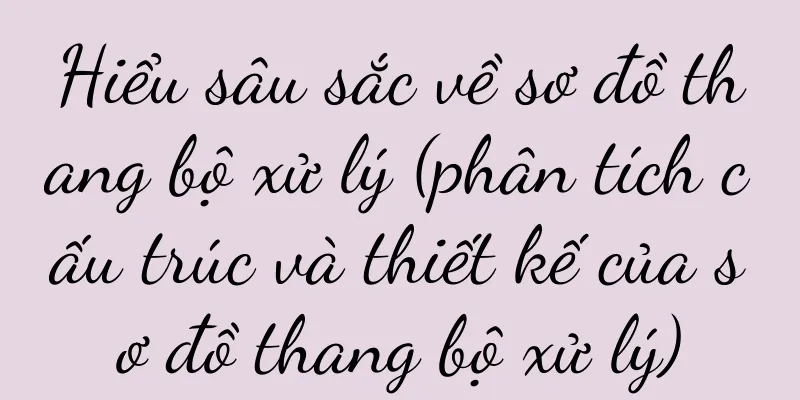 Hiểu sâu sắc về sơ đồ thang bộ xử lý (phân tích cấu trúc và thiết kế của sơ đồ thang bộ xử lý)