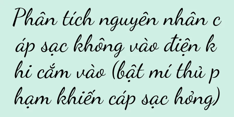 Phân tích nguyên nhân cáp sạc không vào điện khi cắm vào (bật mí thủ phạm khiến cáp sạc hỏng)