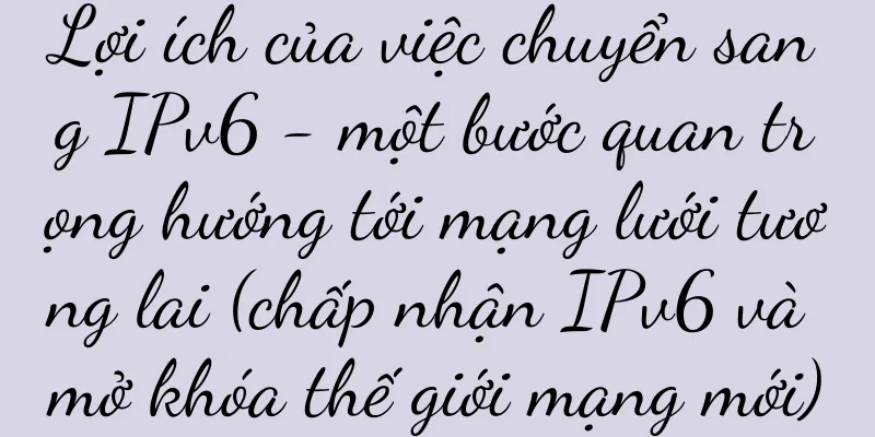 Lợi ích của việc chuyển sang IPv6 - một bước quan trọng hướng tới mạng lưới tương lai (chấp nhận IPv6 và mở khóa thế giới mạng mới)