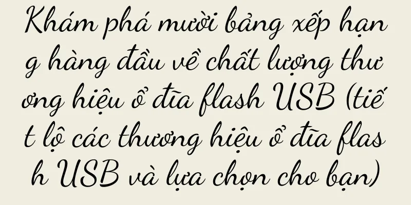 Khám phá mười bảng xếp hạng hàng đầu về chất lượng thương hiệu ổ đĩa flash USB (tiết lộ các thương hiệu ổ đĩa flash USB và lựa chọn cho bạn)